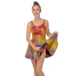 Colorful watercolors texture                                                       Inside Out Dress