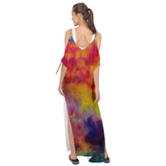 Maxi Chiffon Cover Up Dress 