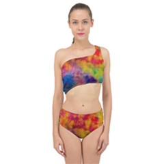 Spliced Up Two Piece Swimsuit 