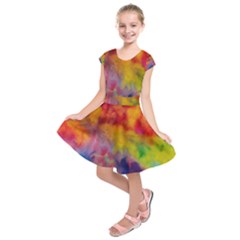 Kids  Short Sleeve Dress 