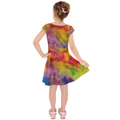 Kids  Short Sleeve Dress 