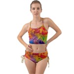 Colorful watercolors texture                                                     Mini Tank Bikini Set