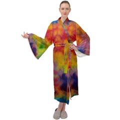 Maxi Velvet Kimono 