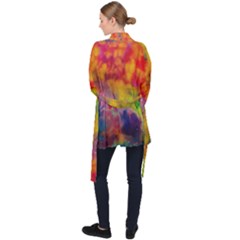 Long Sleeve Velvet Kimono  