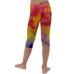 Kids  Lightweight Velour Capri Leggings  