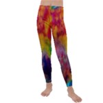 Colorful watercolors texture                                                  Kids  Lightweight Velour Leggings