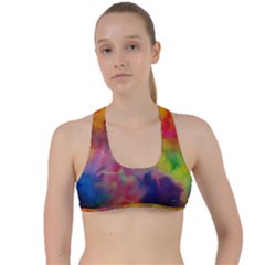 Criss Cross Racerback Sports Bra 