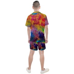 Men s Mesh T-Shirt and Shorts Set 