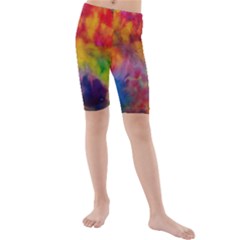 Kids  Mid Length Swim Shorts 