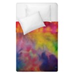 Colorful watercolors texture                                                     Duvet Cover (Single Size)