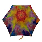 Colorful watercolors texture                                                    Umbrella