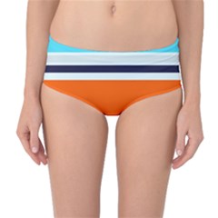 Mid-Waist Bikini Bottoms 