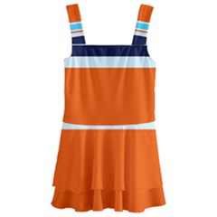 Kids  Layered Skirt Swimsuit 