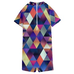 Kids  Boyleg Half Suit Swimwear 