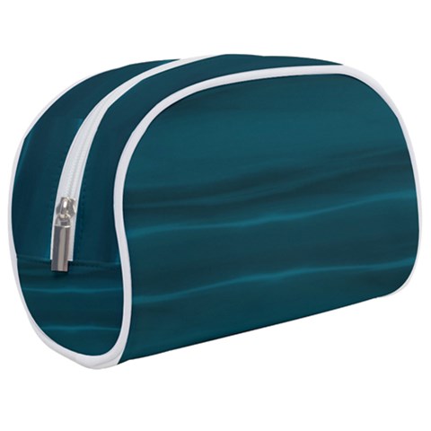 Teal Blue Ombre Makeup Case (Medium) from ArtsNow.com