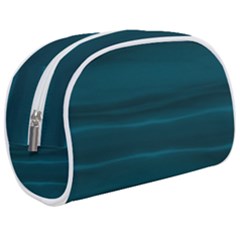 Teal Blue Ombre Makeup Case (Medium) from ArtsNow.com