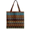 Zipper Grocery Tote Bag 