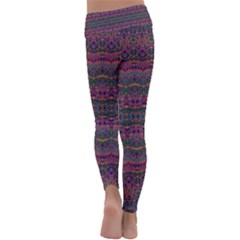 Kids  Lightweight Velour Classic Yoga Leggings 