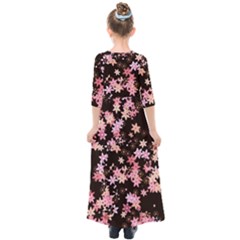 Kids  Quarter Sleeve Maxi Dress 