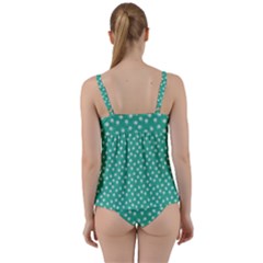 Twist Front Tankini Set 