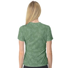 V-Neck Sport Mesh T-Shirt 