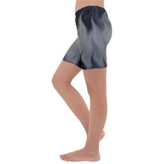 Kids  Lightweight Velour Capri Yoga Leggings 