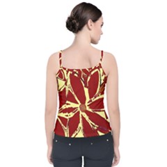 Velvet Spaghetti Strap Top 