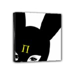 Bunny Girl Mask Mini Canvas 4  x 4  (Stretched)