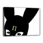 Bunny Girl Mask Canvas 16  x 12  (Stretched)