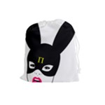 Bunny Girl Mask Drawstring Pouch (Large)