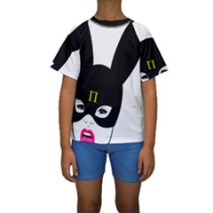 Kids  Short Sleeve Swimwear 