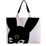 Bunny Girl Mask Zipper Mini Tote Bag