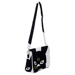 Shoulder Bag with Back Zipper 