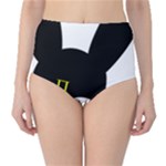 Bunny Girl Mask Classic High-Waist Bikini Bottoms