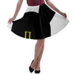 Bunny Girl Mask A-line Skater Skirt