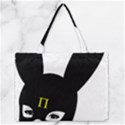 Zipper Medium Tote Bag Front