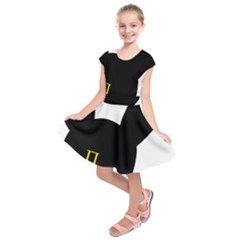 Kids  Short Sleeve Dress 