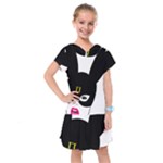 Bunny Girl Mask Kids  Drop Waist Dress