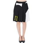 Bunny Girl Mask Velvet High Waist Skirt