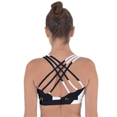 Cross String Back Sports Bra 