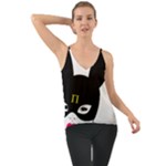 Bunny Girl Mask Chiffon Cami