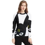 Bunny Girl Mask Women s Long Sleeve Rash Guard