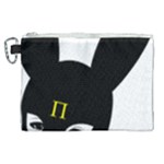 Bunny Girl Mask Canvas Cosmetic Bag (XL)