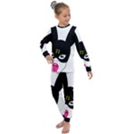 Bunny Girl Mask Kids  Long Sleeve Set 