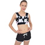 Bunny Girl Mask V-Back Sports Bra