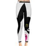 Bunny Girl Mask Inside Out Leggings