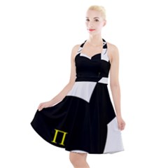 Halter Party Swing Dress  