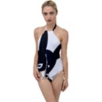 Bunny Girl Mask Go with the Flow One Piece Swimsuit