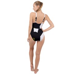 High Neck One Piece Swimsuit 