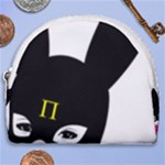 Bunny Girl Mask Horseshoe Style Canvas Pouch